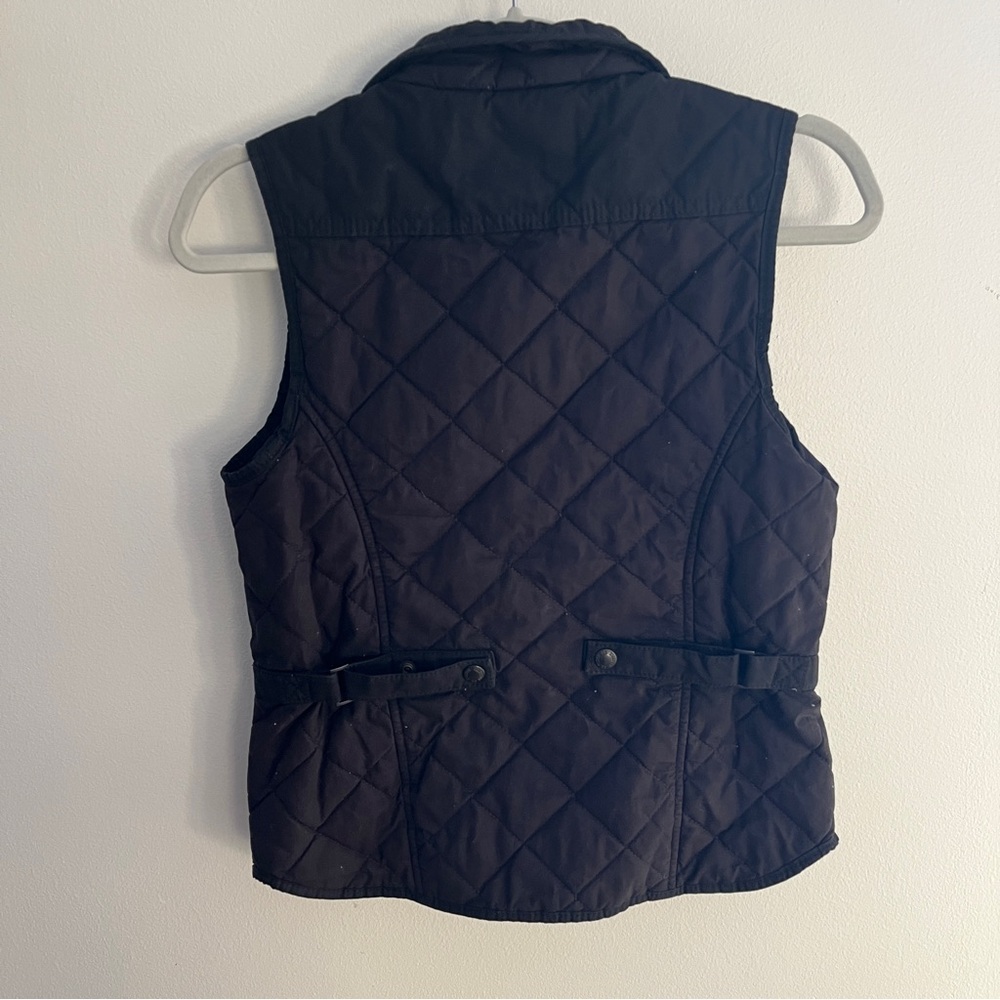 Filson Womens Quilted Insulated Field Shooting Vest Jacket Black - Picture 2 of 4